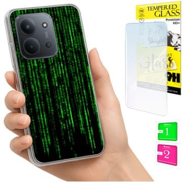 shumee Ovitek za Xiaomi Redmi 15C 5G 173mm / Poco C85 Zadnji ovitek STEKLO