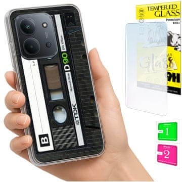 shumee Ovitek za Xiaomi Redmi 15C 5G 173mm / Poco C85 Zadnji ovitek STEKLO