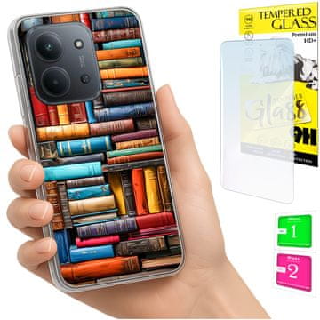 shumee Ovitek za Xiaomi Redmi 15C 5G 173mm / Poco C85 Zadnji ovitek STEKLO