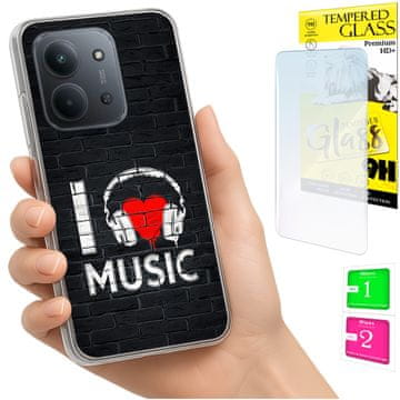 shumee Ovitek za Xiaomi Redmi 15C 5G 173mm / Poco C85 Zadnji ovitek STEKLO