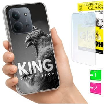 shumee Ovitek za Xiaomi Redmi 15C 5G 173mm / Poco C85 Zadnji ovitek STEKLO