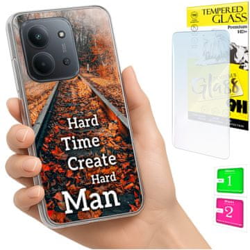 shumee Ovitek za Xiaomi Redmi 15C 5G 173mm / Poco C85 Zadnji ovitek STEKLO