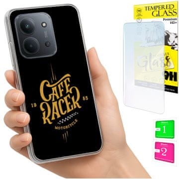 shumee Ovitek za Xiaomi Redmi 15C 5G 173mm / Poco C85 Zadnji ovitek STEKLO