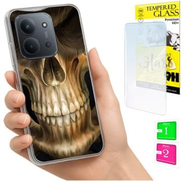 shumee Ovitek za Xiaomi Redmi 15C 5G 173mm / Poco C85 Zadnji ovitek STEKLO