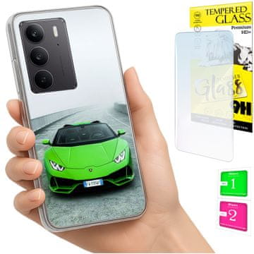 shumee Ovitek za Realme C75 / 14X 5G FOTO ovitek + 9H STEKLO