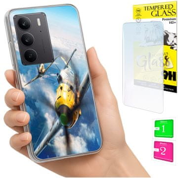 shumee Ovitek za Realme C75 / 14X 5G FOTO ovitek + 9H STEKLO