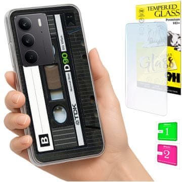 shumee Ovitek za Realme C75 / 14X 5G FOTO ovitek + 9H STEKLO