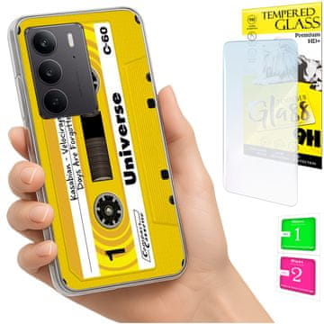 shumee Ovitek za Realme C75 / 14X 5G FOTO ovitek + 9H STEKLO