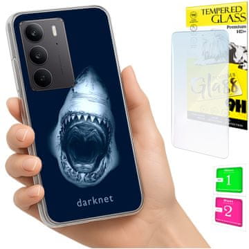 shumee Ovitek za Realme C75 / 14X 5G FOTO ovitek + 9H STEKLO