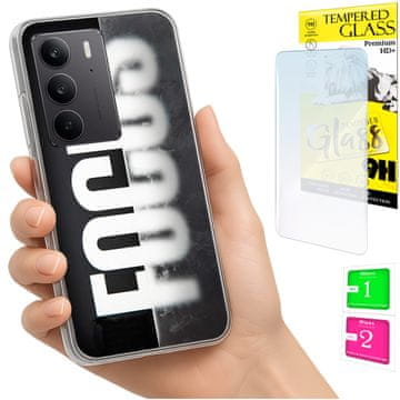 shumee Ovitek za Realme C75 / 14X 5G FOTO ovitek + 9H STEKLO