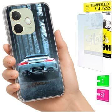 shumee Ovitek za Oppo A5 Pro FOTO zadnja stran + 9H steklo