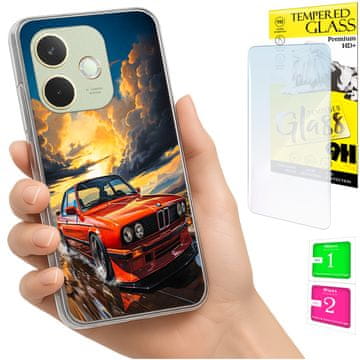 shumee Ovitek za Oppo A5 Pro FOTO zadnja stran + 9H steklo