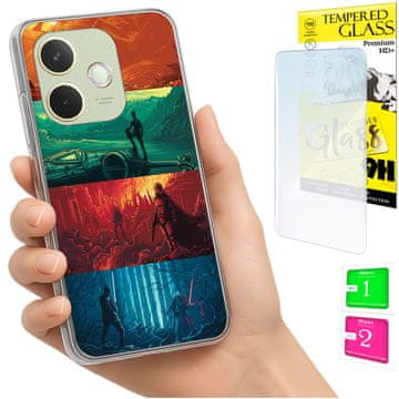 shumee Ovitek za Oppo A5 Pro FOTO zadnja stran + 9H steklo