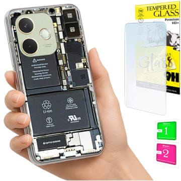 shumee Ovitek za Oppo A5 Pro FOTO zadnja stran + 9H steklo
