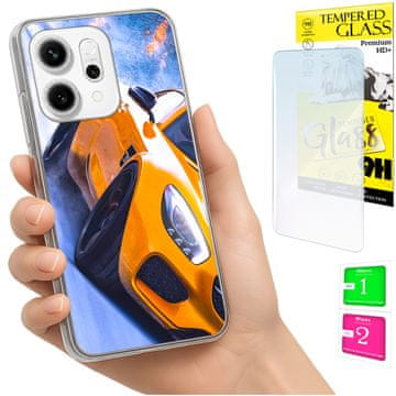 shumee Ovitek za Oppo Reno 14F / 14 FS 5G FOTO ovitek + 9H STEKLO