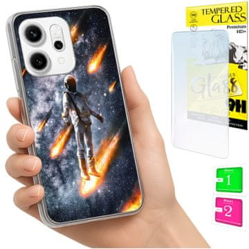 shumee Ovitek za Oppo Reno 14F / 14 FS 5G FOTO ovitek + 9H STEKLO