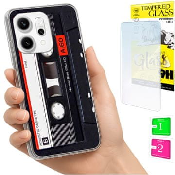 shumee Ovitek za Oppo Reno 14F / 14 FS 5G FOTO ovitek + 9H STEKLO
