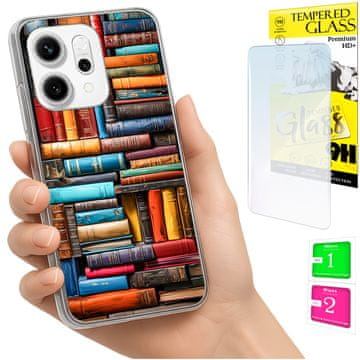 shumee Ovitek za Oppo Reno 14F / 14 FS 5G FOTO ovitek + 9H STEKLO
