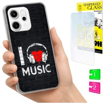 shumee Ovitek za Oppo Reno 14F / 14 FS 5G FOTO ovitek + 9H STEKLO
