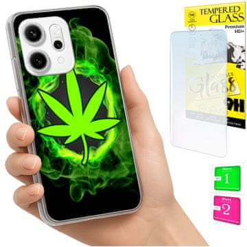 shumee Ovitek za Oppo Reno 14F / 14 FS 5G FOTO ovitek + 9H STEKLO