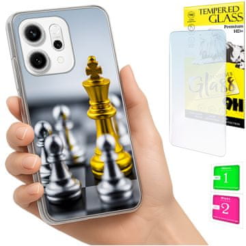 shumee Ovitek za Oppo Reno 14F / 14 FS 5G FOTO ovitek + 9H STEKLO