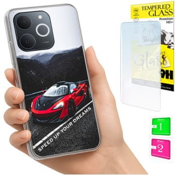 shumee Ovitek za Realme Note 70T FOTO zadnji ovitek + 9H STEKLO