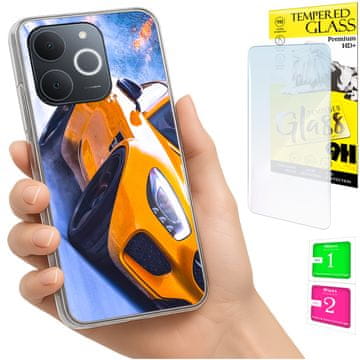 shumee Ovitek za Realme Note 70T FOTO zadnji ovitek + 9H STEKLO