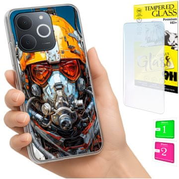 shumee Ovitek za Realme Note 70T FOTO zadnji ovitek + 9H STEKLO