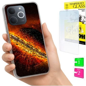shumee Ovitek za Realme Note 70T FOTO zadnji ovitek + 9H STEKLO