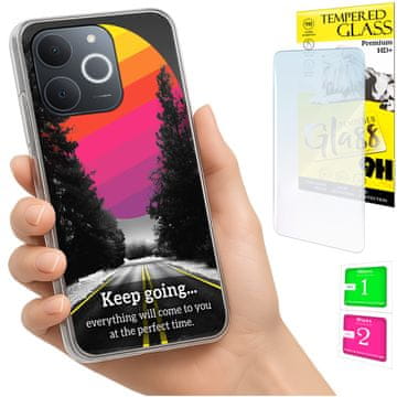 shumee Ovitek za Realme Note 70T FOTO zadnji ovitek + 9H STEKLO