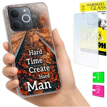 shumee Ovitek za Realme Note 70T FOTO zadnji ovitek + 9H STEKLO