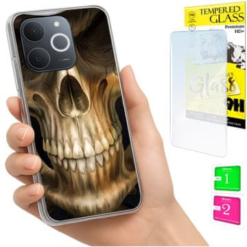 shumee Ovitek za Realme Note 70T FOTO zadnji ovitek + 9H STEKLO
