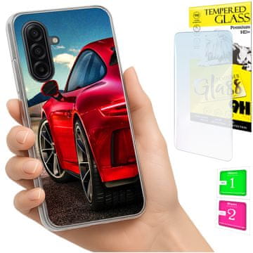 shumee Ovitek za Samsung Galaxy A17 5G FOTO ovitek + 9H steklo