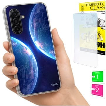 shumee Ovitek za Samsung Galaxy A17 5G FOTO ovitek + 9H steklo