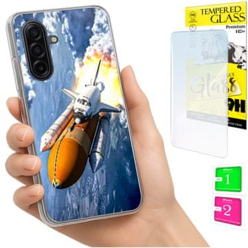 shumee Ovitek za Samsung Galaxy A17 5G FOTO ovitek + 9H steklo