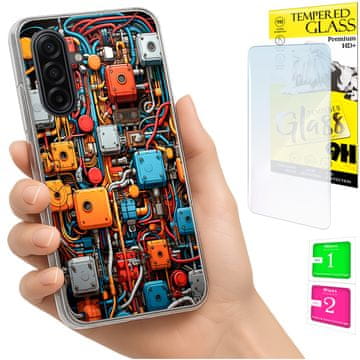 shumee Ovitek za Samsung Galaxy A17 5G FOTO ovitek + 9H steklo