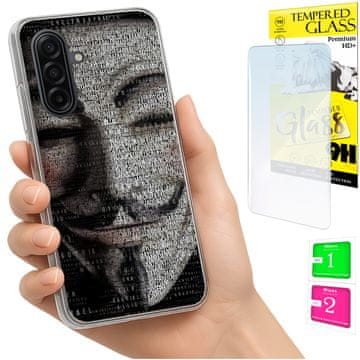 shumee Ovitek za Samsung Galaxy A17 5G FOTO ovitek + 9H steklo