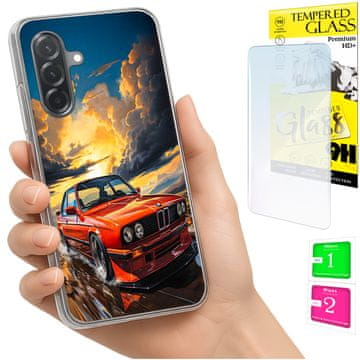 shumee Ovitek za Samsung Galaxy A36 / A56 FOTO ovitek + 9H steklo