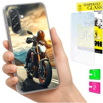 shumee Ovitek za Samsung Galaxy A36 / A56 FOTO ovitek + 9H steklo