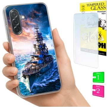 shumee Ovitek za Samsung Galaxy A36 / A56 FOTO ovitek + 9H steklo
