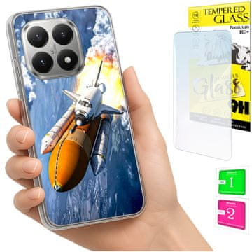 shumee Ovitek za Xiaomi 15T FOTO zadnji ovitek + 9H STEKLO