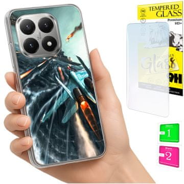 shumee Ovitek za Xiaomi 15T FOTO zadnji ovitek + 9H STEKLO