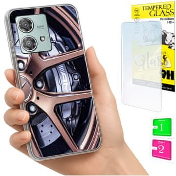 shumee Ovitek za Motorola Edge 40 Neo FOTO zadnji ovitek + 9H steklo
