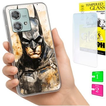 shumee Ovitek za Motorola Edge 40 Neo FOTO zadnji ovitek + 9H steklo