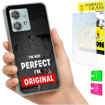 shumee Ovitek za Motorola Edge 40 Neo FOTO zadnji ovitek + 9H steklo