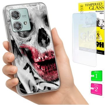 shumee Ovitek za Motorola Edge 40 Neo FOTO zadnji ovitek + 9H steklo