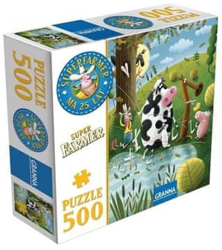 Granna Superkmet. Sestavljanka s 500 kosi.