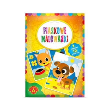 Alexander Pobarvanke s peskom, pes, mucek