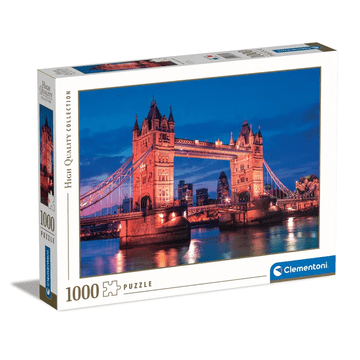 Clementoni Sestavljanka 1000 kosov HQ Tower Bridge ponoči
