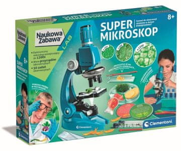 Clementoni Znanstvena zabava. Super mikroskop. Clementoni 50755